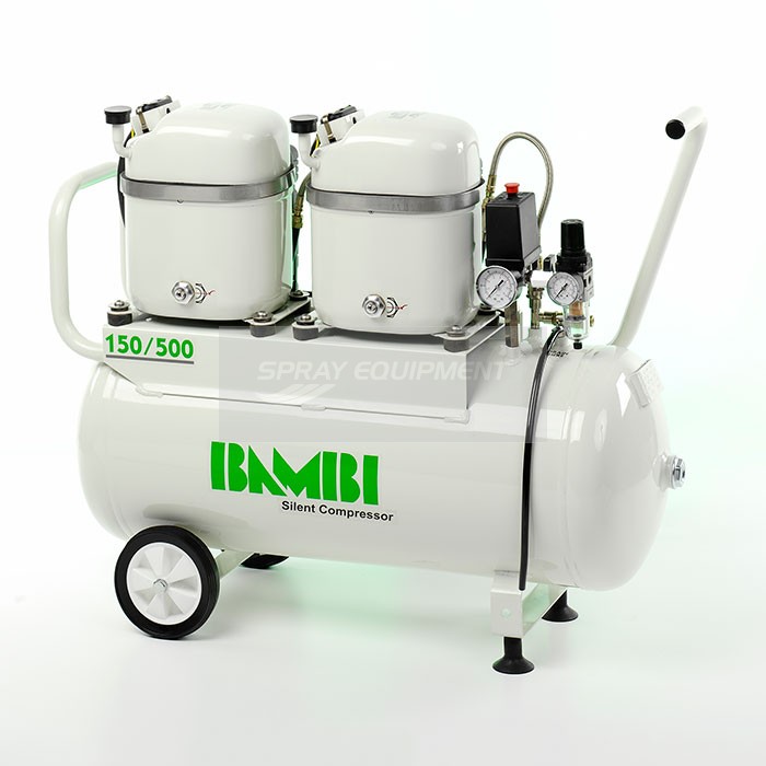 Bambi Md 150 500 Silent Air Compressor 230v