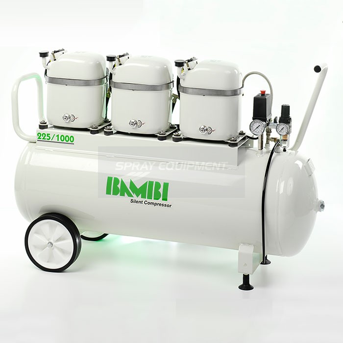Bambi Md 225 1000 Silent Air Compressor 230v