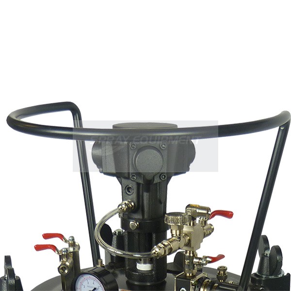 Paint Pressure Tank 20 Litre Air Driven Agitator