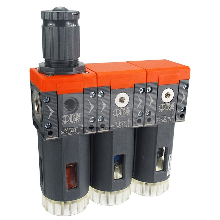 Metalwork Syntesi 3 Stage Breathing Air Filter Regulator
