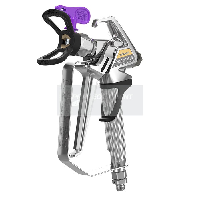 Wagner Vector Pro Airless Spray Gun With 210 Fine Finish Tip