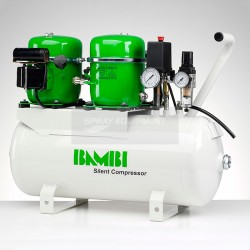 Bambi BB24D Silent Air Compressor 230v