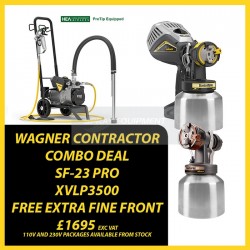 Wagner SF23 Pro + FC3500 230v Airless Sprayers Bundle