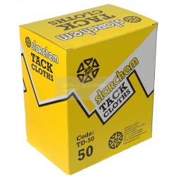 Starchem TD-50 Tack Cloths In A Dispenser Box Of 50